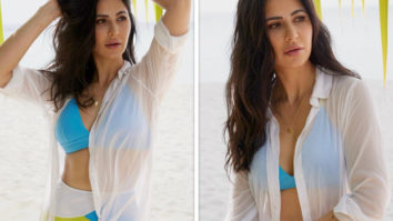 Katrina Kaif sizzles in vibrant blue and white bikini in Maldives, see her stunning photos 