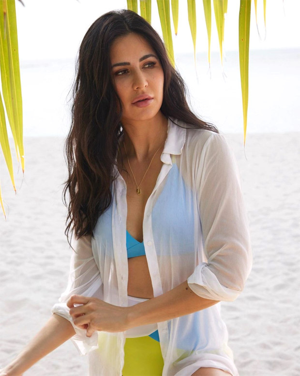 620px x 775px - Katrina Kaif sizzles in vibrant blue and white bikini in Maldives, see her  stunning photos : Bollywood News - Bollywood Hungama