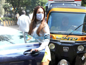 Photos: Malaika Arora spotted outside Diva Yoga