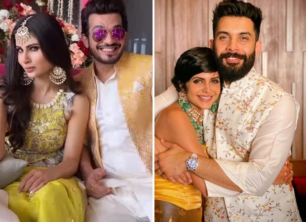 Mouni Roy-Suraj Nambiar Wedding: Bride & groom groove to beats of 'Mehendi Hai Rachne Waal'; Arjun Bijlani and Mandira Bedi in party mode 