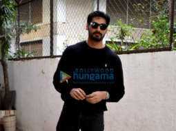 Photos: Ahan Shetty spotted at the Matrix office in Bandra