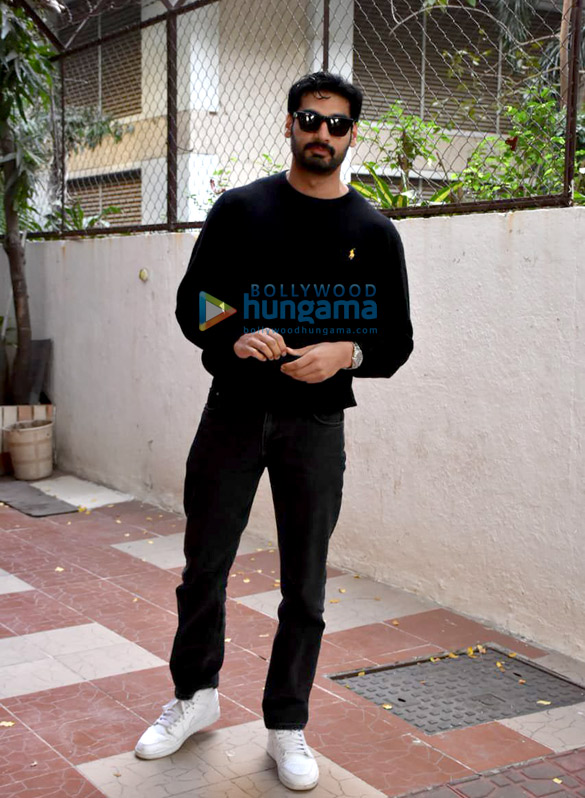 photos ahan shetty spotted at the matrix office in bandra 2