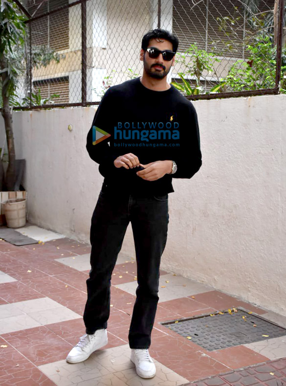 photos ahan shetty spotted at the matrix office in bandra 4