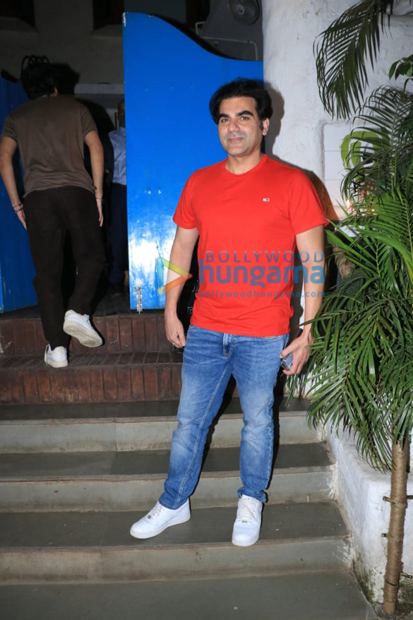photos arbaaz khan and arhaan khan snapped at olive 3