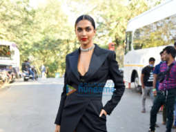 Photos: Deepika Padukone, Ananya Panday and Siddhant Chaturvedi snapped on the sets of Bigg Boss 15 in Filmcity