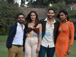 Photos: Deepika Padukone, Siddhant Chaturvedi, Ananya Panday and Shakun Batra snapped promoting their film Gehraiyaan at Taj Lands End