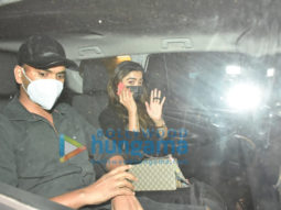 Photos: Karan Johar and Rashmika Mandanna snapped in Bandra