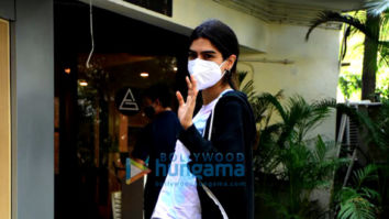 Photos: Khushi Kapoor spotted at the gym in Bandra