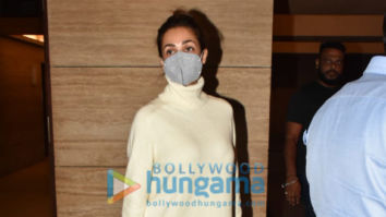 Photos: Malaika Arora snapped at Amrita Arora’s house in Bandra