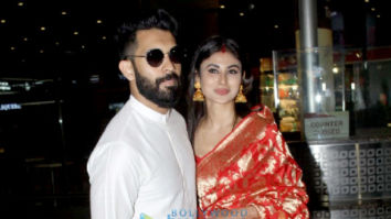 Photos: Mouni Roy, Suraj Nambiar and Sidharth Malhotra snapped at the airport