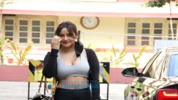 Photos: Neha Sharma spotted outside a gym in Bandra