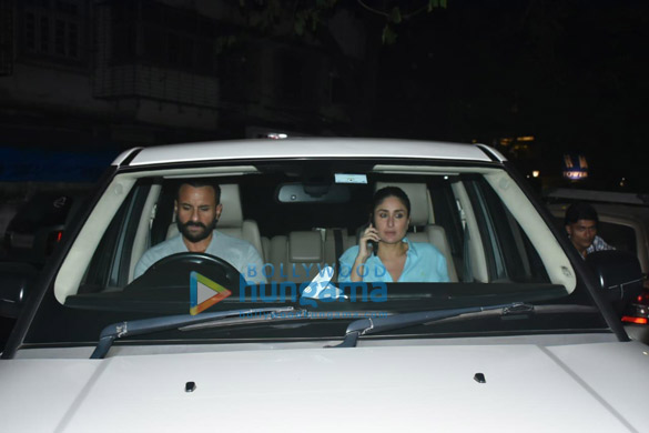 photos saif ali khan and kareena kapoor khan snapped in bandra 2