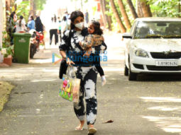 Photos: Shilpa Shetty snapped with daughter Samisha at a Juhu school