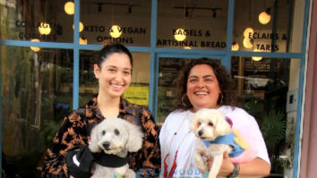 Photos: Tamannaah Bhatia snapped with her pet in Versova