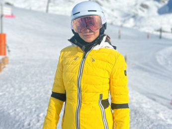 Samantha Ruth Prabhu goes skiing in Switzerland, watch video Samantha Ruth Prabhu goes skiing in Switzerland, watch video