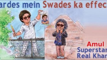 Shah Rukh Khan’s sweet gesture for Egyptian fan gets filmy twist in Amul topical: ‘Pardes mein Swades’