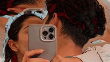 Shahid Kapoor gives a passionate kiss to wife Mira Rajput