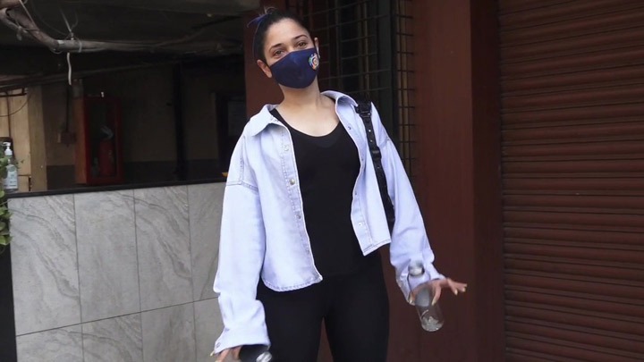 Spotted: Tamannaah Bhatia at Fitness 5