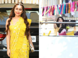 Farhan Akhtar-Shibani Dandekar wedding: Anusha Dandekar, Rhea Chakraborty arrive for the couple’s mehendi and haldi function