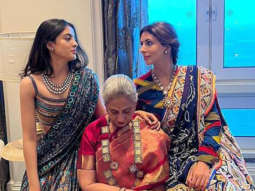 Amitabh Bachchan, Jaya Bachchan, Shweta Bachchan and Navya Naveli Nanda look royal at Anmol Ambani’s wedding