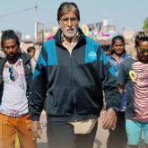 Amitabh Bachchan ignites the screen with his swag in the Jhund title track