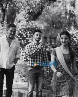 On the sets of the movie Antim – The Final Truth