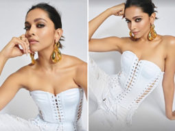 Deepika Padukone exudes edginess in white criss-cross corset top and distress denims for Gehraiyaan success party Deepika Padukone exudes edginess in white criss-cross corset top and distress denims for Gehraiyaan success party