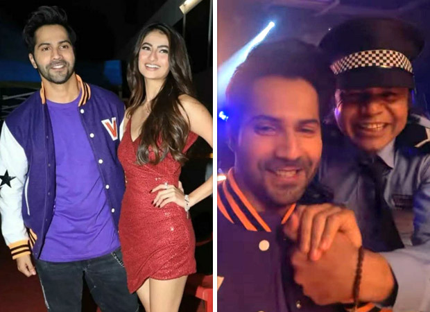 Varun Dhawan and Palak Tiwari shoot an ad for a speaker brand; Rajpal Yadav also part of it