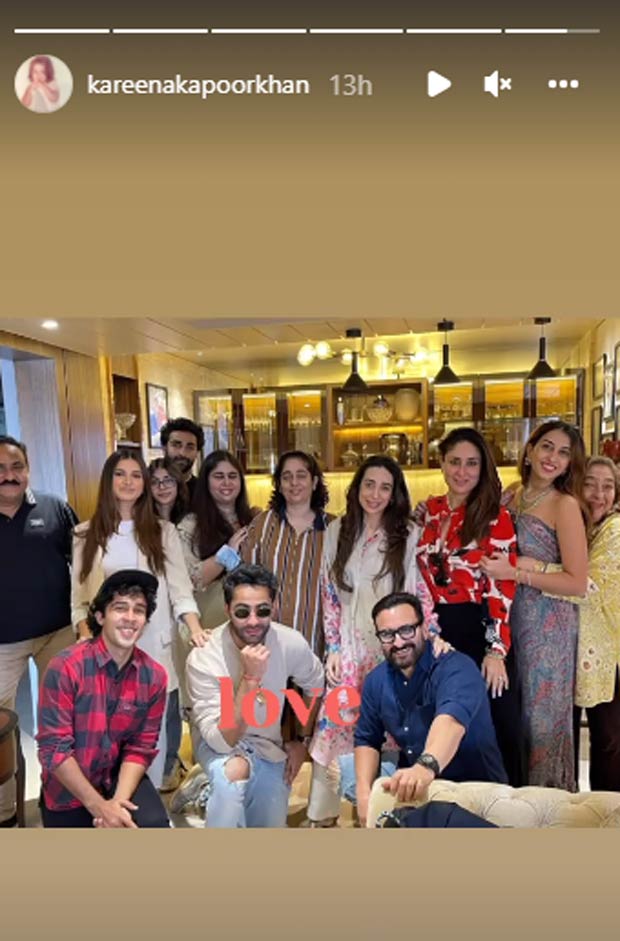 Kapoor family celebrate Randhir's 75th birthday: Kareena Kapoor Khan, Karisma Kapoor share photos from the party Kapoor family celebrate Randhir's 75th birthday: Kareena Kapoor Khan, Karisma Kapoor share photos from the party