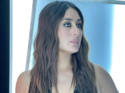 Kareena Kapoor Khan is a luminous vision thigh-high slit black dress