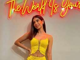 Khushi Kapoor paints the town Yellow in her latest co-ord set