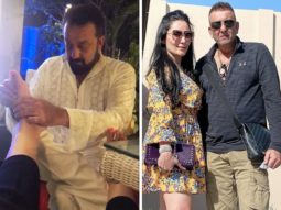 Maanayata Dutt posts a video of Sanjay Dutt giving her a foot massage on their 14th wedding anniversary