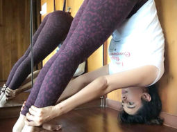 Mallika Sherawat shares a glimpse of her intense yoga session