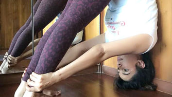 Mallika Sherawat shares a glimpse of her intense yoga session