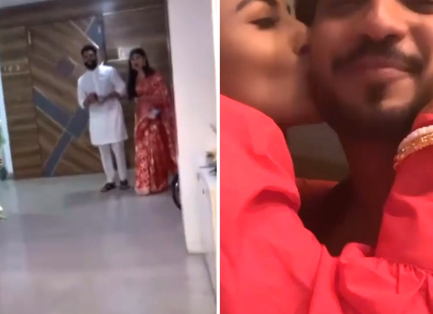 Mouni Roy and Suraj Nambiar share moments from griha pravesh