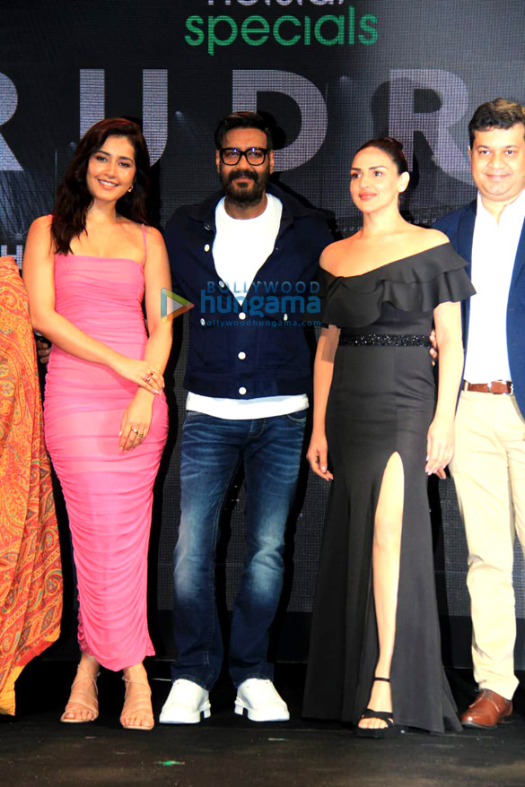 photos ajay devgn esha deol raashii khanna and others at the trailer launch of rudra the edge of darkness 2 photos ajay devgn esha deol raashii khanna and others at the trailer launch of rudra the edge of darkness 2