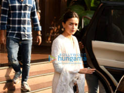 Photos: Alia Bhatt spotted in Bandra for Gangubai Kathiawadi promotions