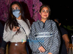 Photos: Amrita Arora, Malaika Arora and Vikram Phadnis snapped at Bastian, Worli
