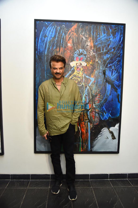 photos anil kapoor sunita kapoor and karan singh grover attend designer anamika khannas son viraj khannas art exhibition 5