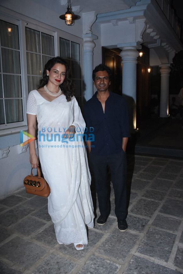photos kangana ranaut and mukesh chhabra spotted at nawazuddin siddiquis house warming party 2