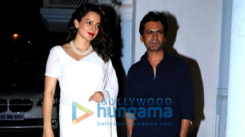Photos: Kangana Ranaut, Avneet Kaur and Mukesh Chhabra spotted at Nawazuddin Siddiqui’s house warming party