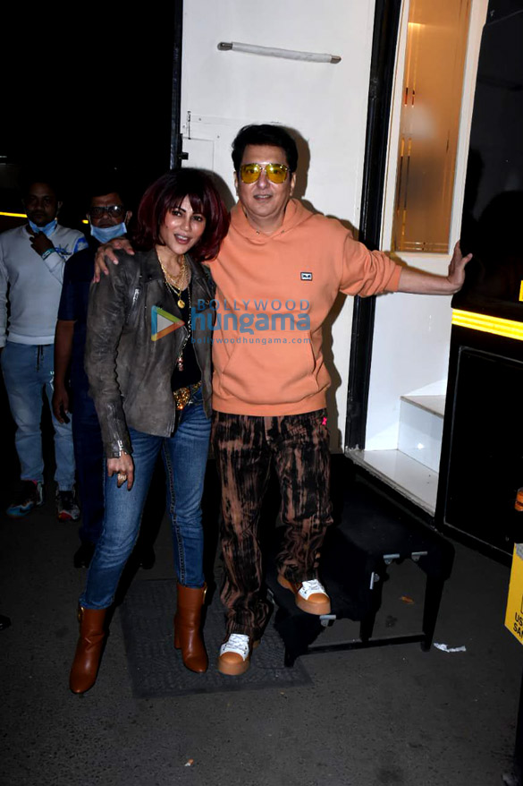 photos kriti sanon ahan shetty sajid nadiadwala and wardha khan snapped at an event in mumbai 3