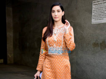 Photos: Nora Fatehi snapped in Bandra