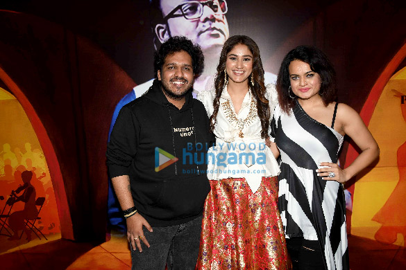 photos pratibha singh baghel talat aziz anup jalota suresh wadkar and others at the launch of the music album inheritance 7