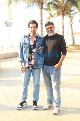 Photos: Rajkummar Rao spotted during Badhaai Do promotions