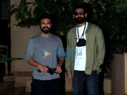 Photos: Ram Charan and Rana Daggubati snapped in Juhu