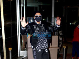 Photos: Ranveer Singh dons Louis Vuitton at airport leaving for Cleveland for NBA All-Star Game; Kartik Aaryan jets for shoot schedule