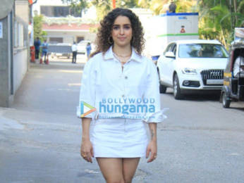 Photos: Sanya Malhotra snapped in Juhu