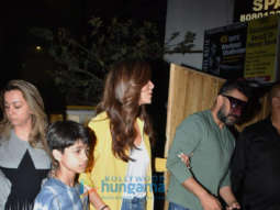 Photos: Shilpa Shetty snapped with her husband Raj Kundra and their son in Bandra
