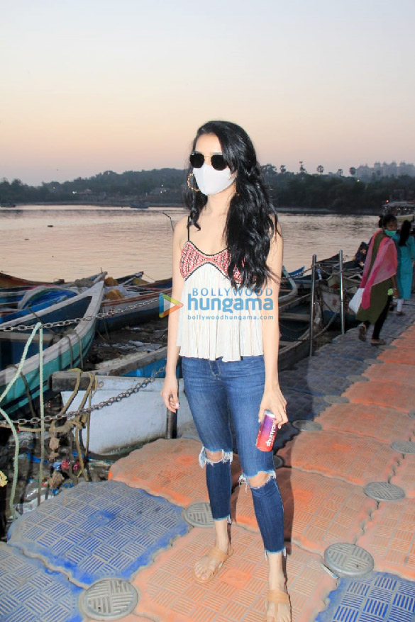 photos shraddha kapoor keeps it casual in denims and off white top as she gets snapped at versova jetty 3
